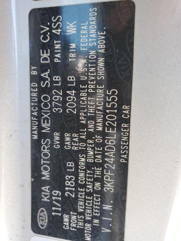 2020 KIA FORTE FE - 3KPF24AD6LE201555
