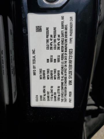 2024 TESLA MODEL 3 - 5YJ3E1EB1RF731923