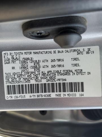 2019 TOYOTA TACOMA DOU - 3TMAZ5CN3KM113455