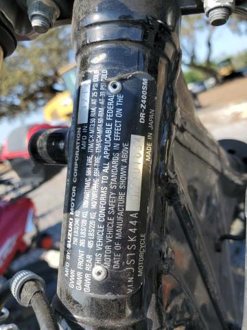 2017 SUZUKI DR-Z400 SM - JS1SK44A8H2101634