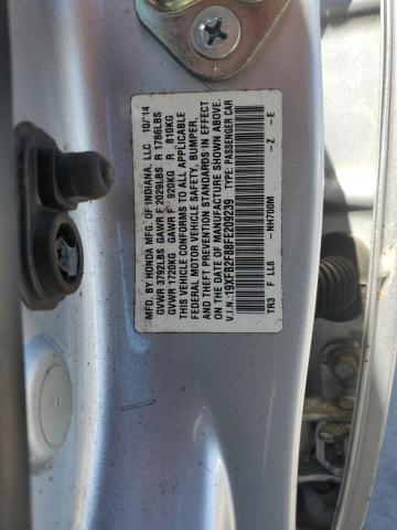 2015 HONDA CIVIC EX 19XFB2F88FE209239