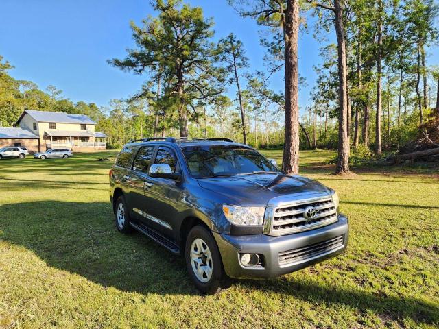 TOYOTA SEQUOIA LI 2008 charcoal 4dr spor gas 5TDBY68A18S006609 photo #1