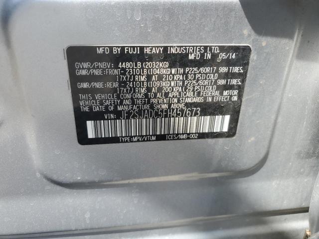 2015 SUBARU FORESTER 2 - JF2SJADC5FH457673