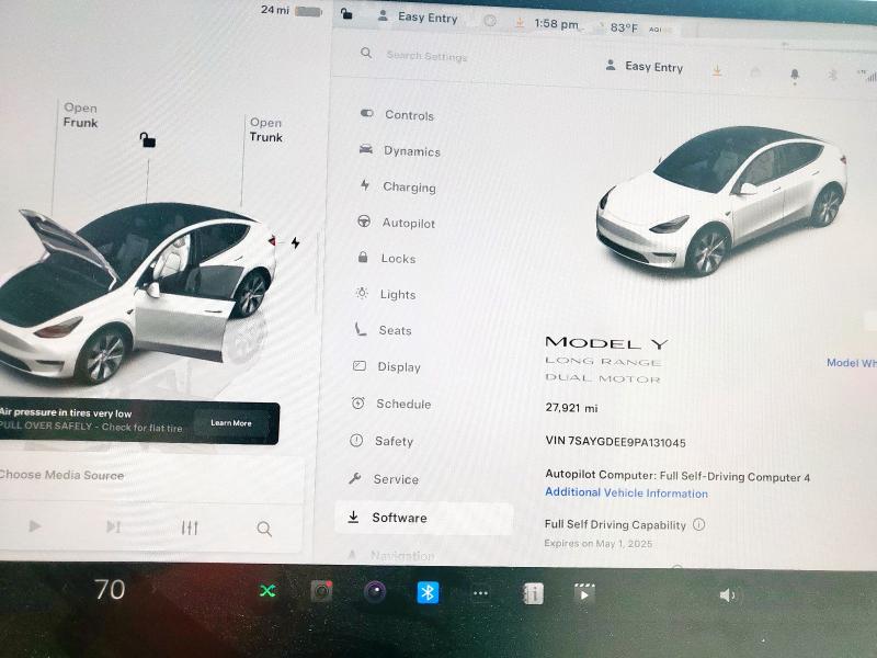2023 TESLA MODEL Y - 7SAYGDEE9PA131045