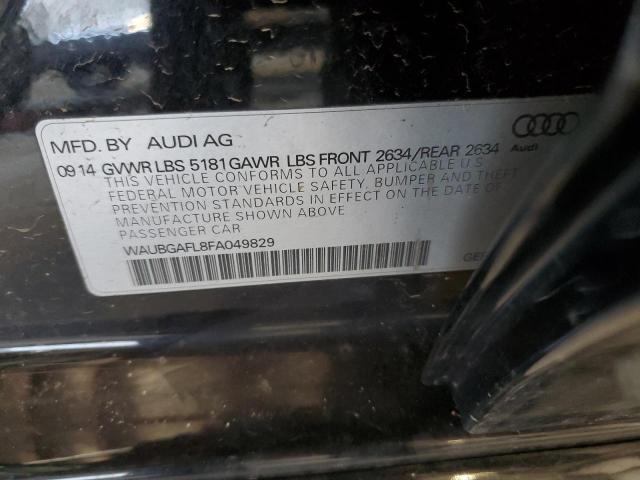 2015 AUDI S4 PREMIUM - WAUBGAFL8FA049829