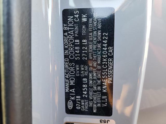 2019 KIA STINGER GT KNAE55LC3K6044422