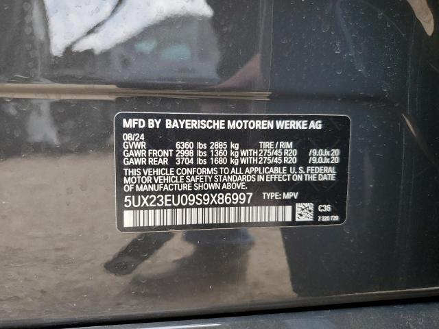 2025 BMW X5 XDRIVE4 - 5UX23EU09S9X86997