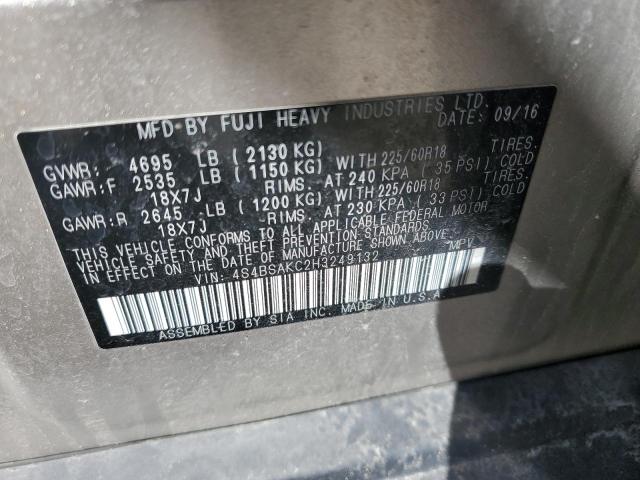 2017 SUBARU OUTBACK 2. - 4S4BSAKC2H3249132