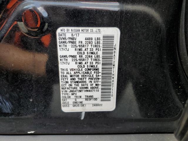 2017 NISSAN ROGUE S - JN8AT2MT1HW407110