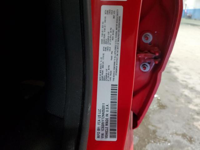 2022 RAM 1500 BIG H - 1C6SRFFT2NN352811