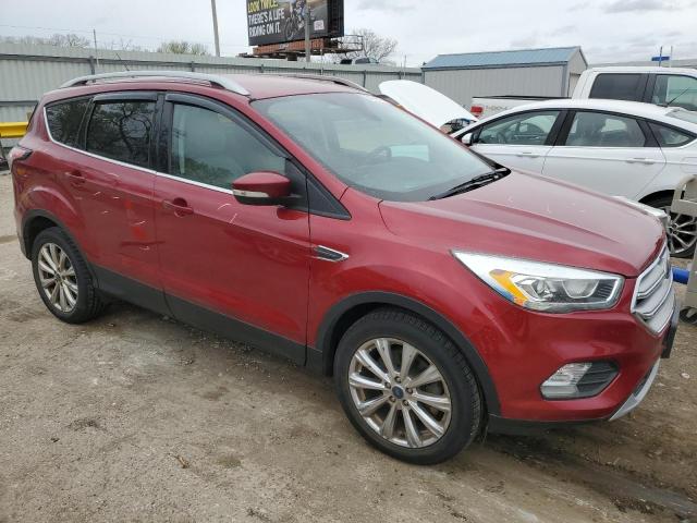 Vin: 1fmcu9jd9huc18526, lot: 51740575, ford escape titanium 20174