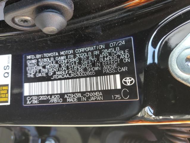 2025 TOYOTA CROWN SIGN JTDACAAJXS3002865