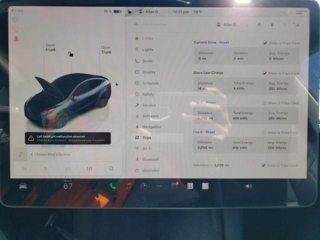 2025 TESLA MODEL Y - 7SAYGDEE5SA362484