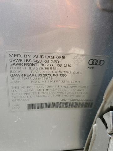 2016 AUDI Q5 PREMIUM - WA1L2AFP3GA049449