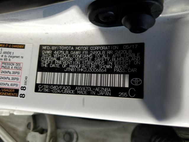 2018 TOYOTA CAMRY L - JTNB11HK2J3006864
