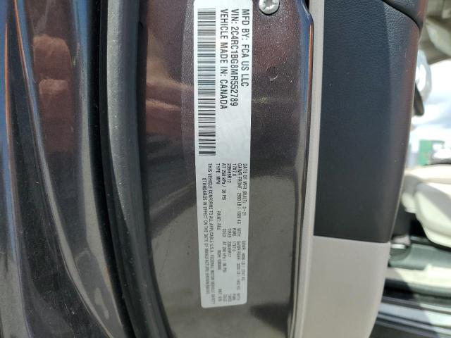 2021 CHRYSLER PACIFICA T 2C4RC1BG8MR552789