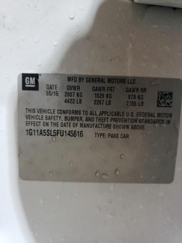 2015 CHEVROLET MALIBU LS - 1G11A5SL5FU145616