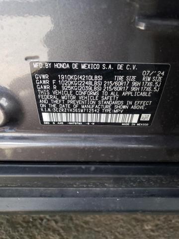 2025 HONDA HR-V LX - 3CZRZ1H36SM712542