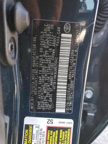 2018 TOYOTA CAMRY L - 4T1B11HK9JU625942
