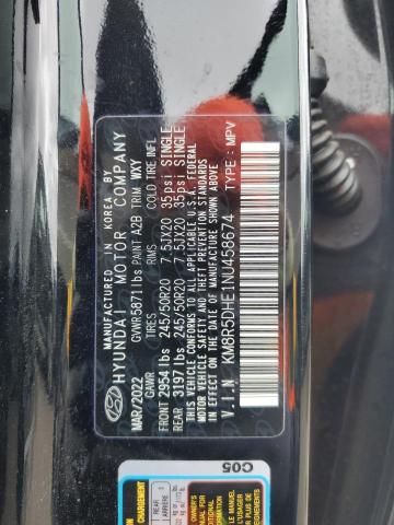 2022 HYUNDAI PALISADE L - KM8R5DHE1NU458674