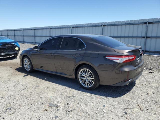 TOYOTA CAMRY HYBR 2018 brown  hybrid engine 4T1B21HK7JU505828 photo #3