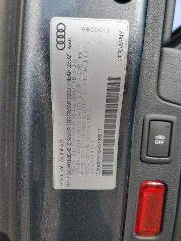 2017 AUDI A4 ULTRA P - WAUGMAF49HA139517