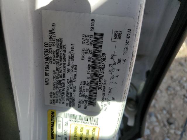 2016 FORD FUSION SE - 3FA6P0H73GR375839