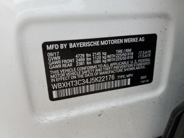 2018 BMW X1 XDRIVE2 - WBXHT3C34J5K22176