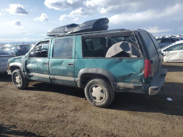 CHEVROLET SUBURBAN K 1997 green  gas 3GNFK16R6VG133792 photo #3