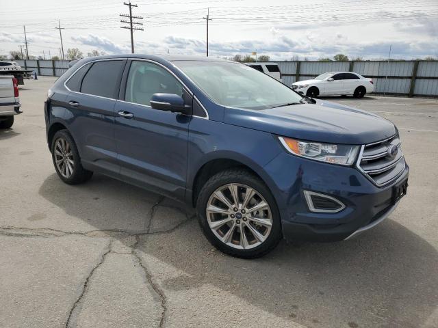 Vin: 2fmpk4k99hbb80127, lot: 52397985, ford edge titanium 20174