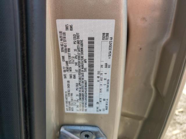 2017 FORD ESCAPE SE - 1FMCU0GD2HUE90807