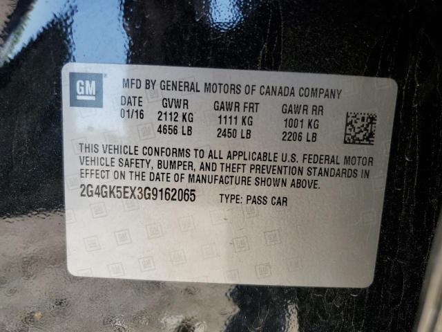 2016 BUICK REGAL - 2G4GK5EX3G9162065