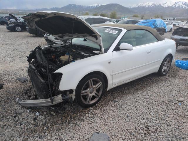 AUDI A4 2.0T CA 2007 white  gas WAUDF48H27K037497 photo #1