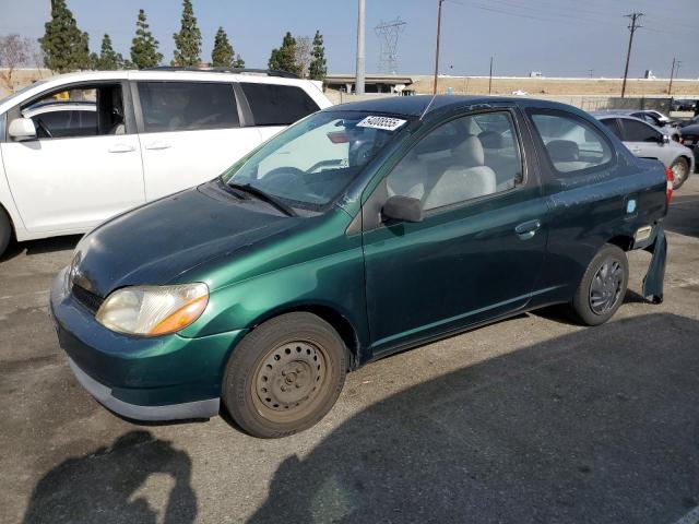 TOYOTA ECHO 2001 green  gas JTDAT123010117491 photo #1