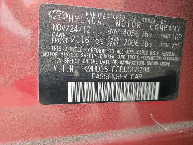 2013 HYUNDAI ELANTRA GT #3142890287