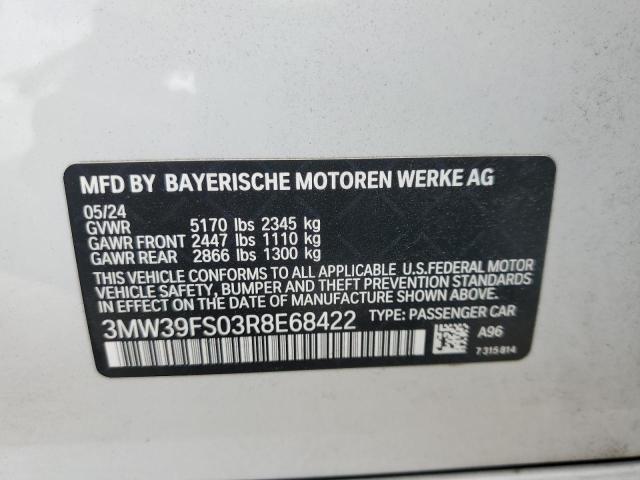 2024 BMW 330XE 3MW39FS03R8E68422