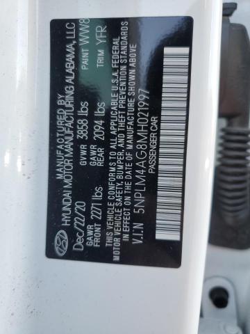 2021 HYUNDAI ELANTRA SE - 5NPLM4AG8MH021997