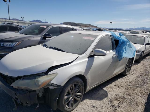 TOYOTA CAMRY LE 2015 white sedan 4d gas 4T1BF1FK7FU048677 photo #1