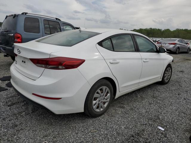 HYUNDAI ELANTRA SE 2017 white sedan 4d gas 5NPD74LF6HH178076 photo #4