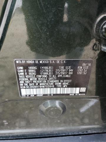 2017 HONDA HR-V EXL - 3CZRU6H78HM703946