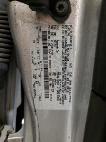 1FAHP3J2XCL266036 2012 FORD FOCUS