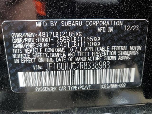 2024 SUBARU IMPREZA RS JF1GUHJC2R8338983