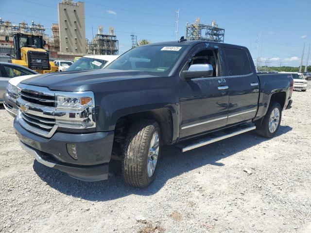 CHEVROLET SILVERADO 2017 black crew pic gas 3GCUKTEC2HG335266 photo #1