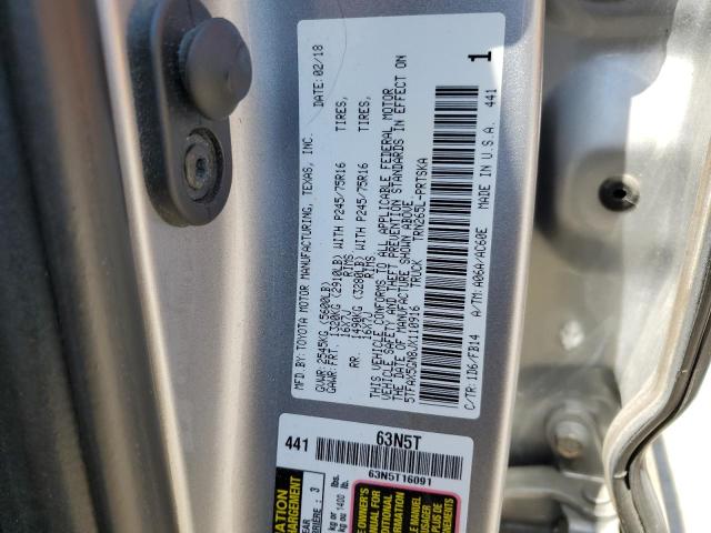 2018 TOYOTA TACOMA DOU - 5TFAX5GN8JX110916