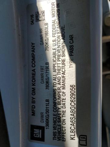 2016 CHEVROLET SPARK LS - KL8CA6SA8GC629056