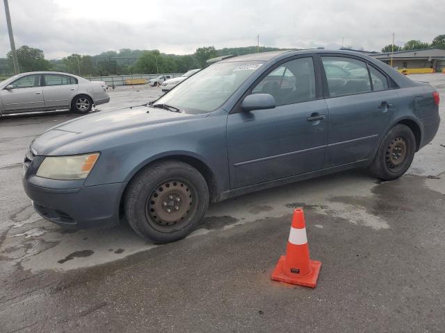 HYUNDAI SONATA GLS 2010 blue sedan 4d gas 5NPET4AC6AH592733 photo #1