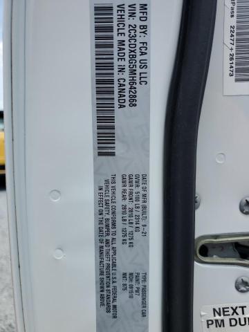 2021 DODGE CHARGER SX 2C3CDXBG5MH642868