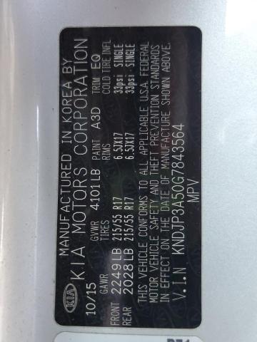 2016 KIA SOUL + - KNDJP3A50G7843564
