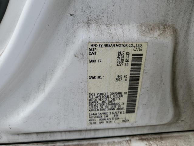 2016 NISSAN ALTIMA 2.5 - 1N4AL3AP9GC168761