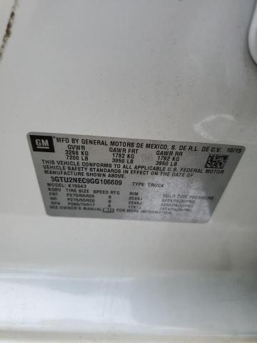 2016 GMC SIERRA K15 - 3GTU2NEC9GG106609